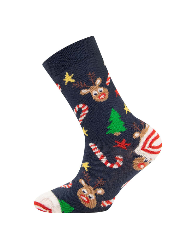ewers Socken Zuckerstangen in marine günstig kaufen