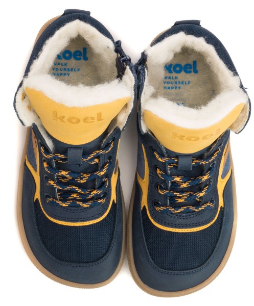 Koel bare ~ Danish MidCut Sneaker Winter ~ Blue