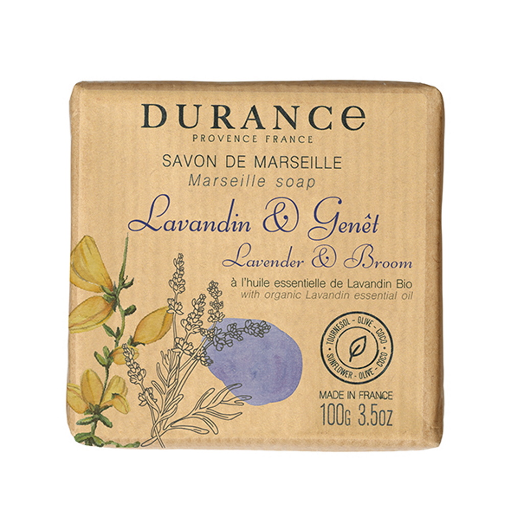 durance Lavandin Genêt Savon solide 100 gr