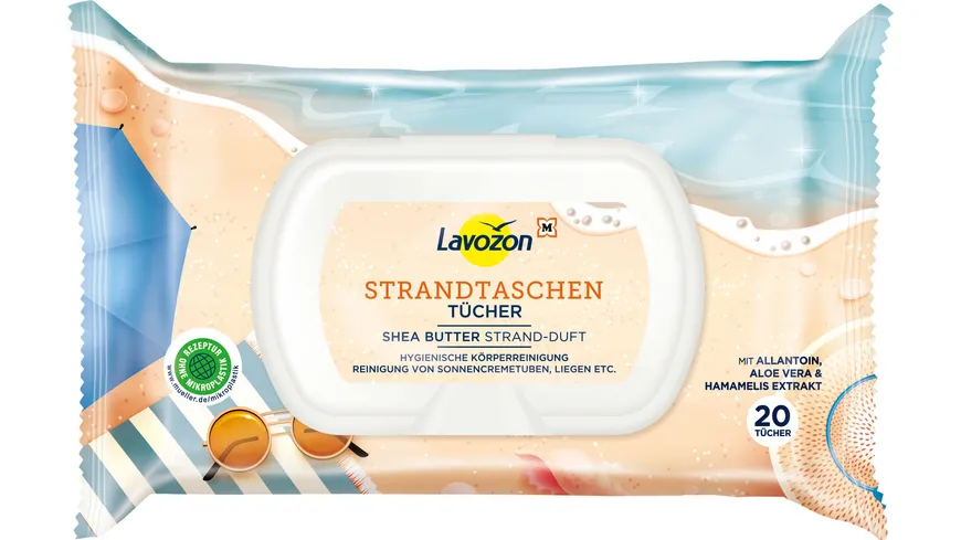 LAVOZON Strand-Taschentücher