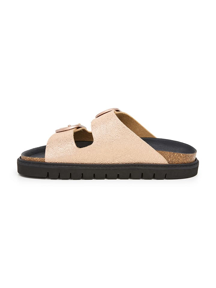SABOKETS Pantoletten in Rosa/ Gold günstig kaufen