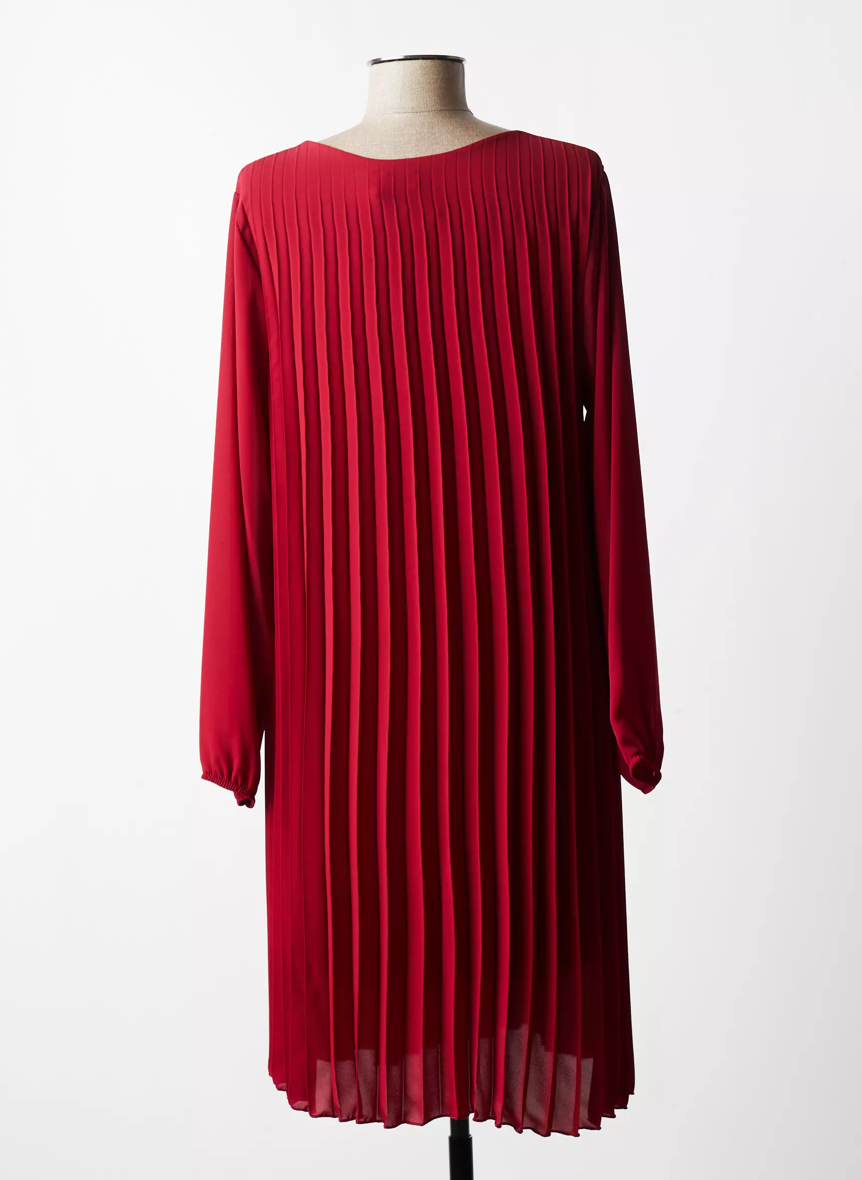 Quattro Robes Mi Longues Femme couleur rouge