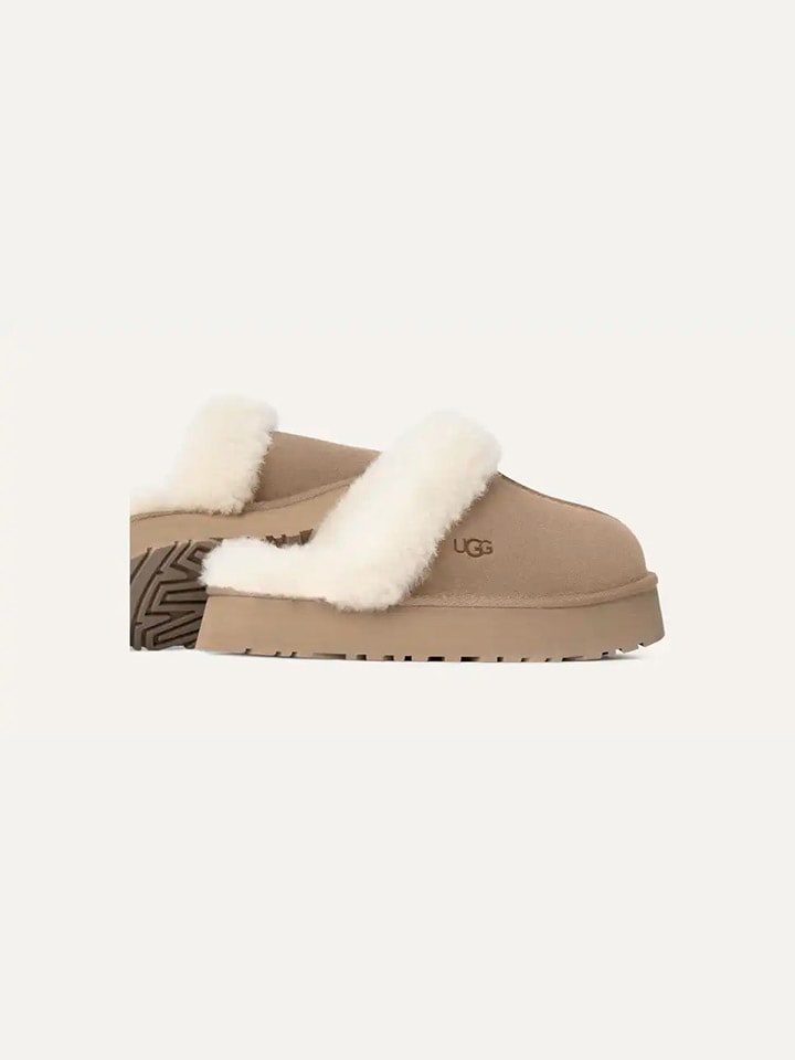 UGG Leder-Hausschuhe 