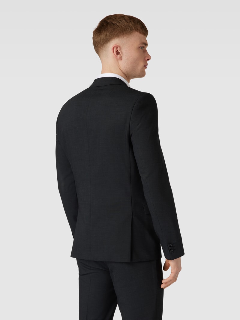 Blazer mit Reverskragen Modell 'Arti' in anthrazit