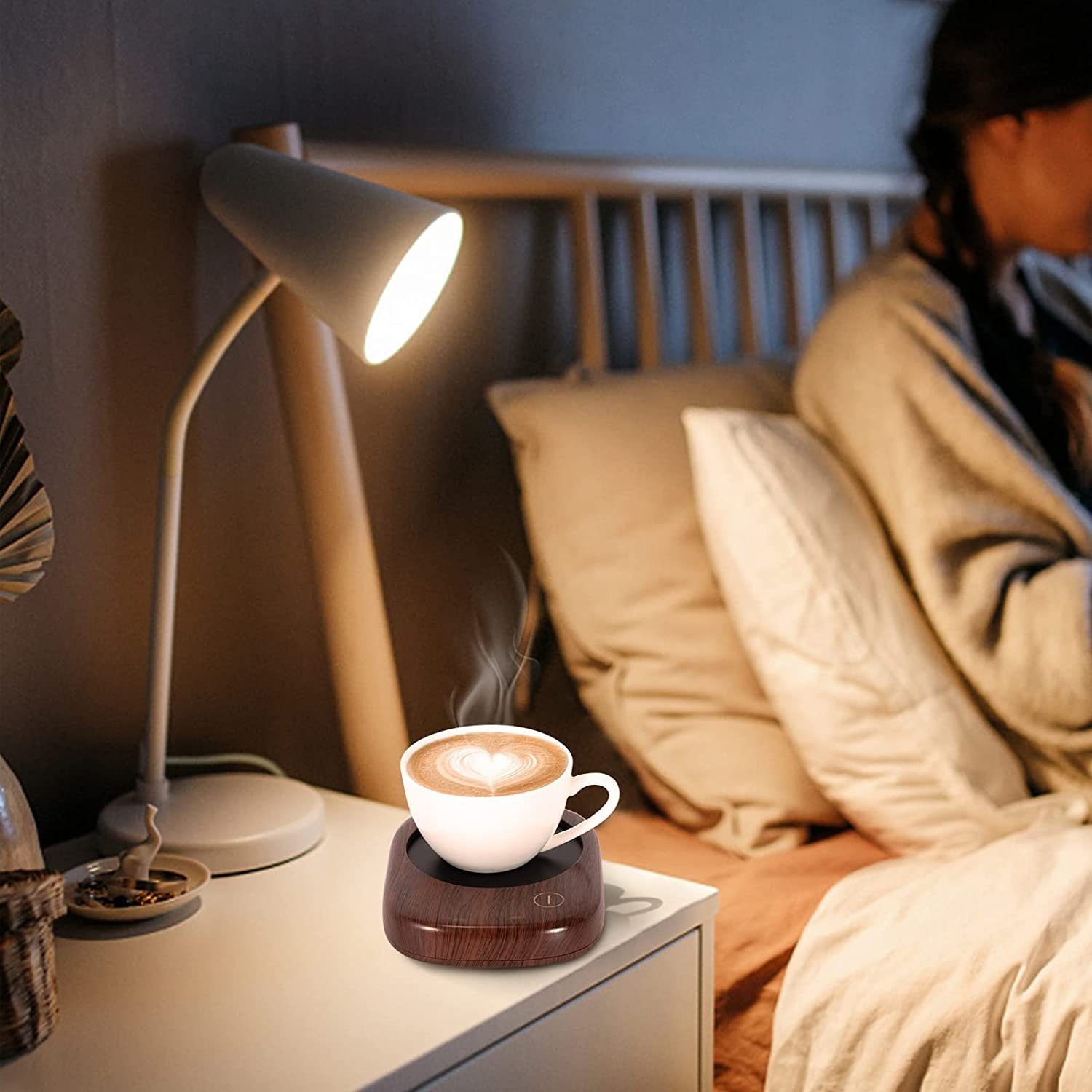 GelldG Tassenwärmer Kaffeetassen wärmer, Kakao, Tee, Milch, Getränke Getränketassenwärmer