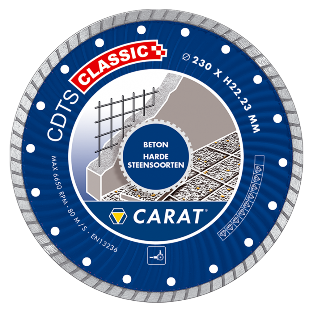 Carat CDTSC23030 Diamant-Sägeblatt CDTS CLASSIC 230x22,2 mm