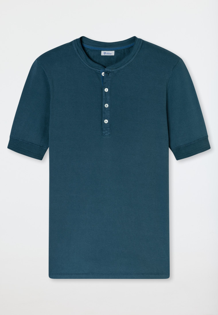 Shirt kurzarm jeansblau - Revival Karl-Heinz