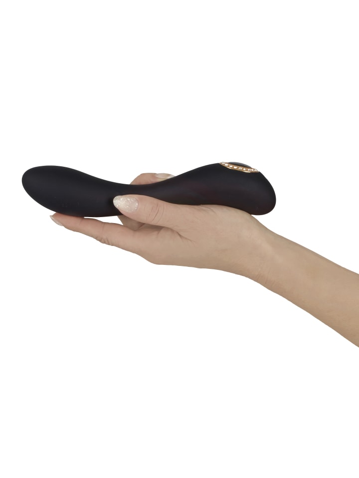 Cleopatra Vibrator G-Spot in schwarz günstig kaufen 19,5 cm