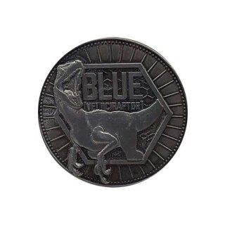 Jurassic World Sammelmünze Blue Limited Edition