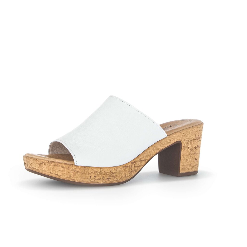 Gabor fashion Pantolette weiß