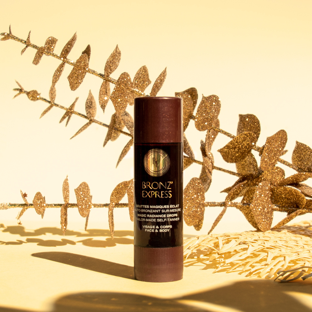 Bronz'express Gouttes Magiques Éclat Auto-bronzant teinté visage et corps
