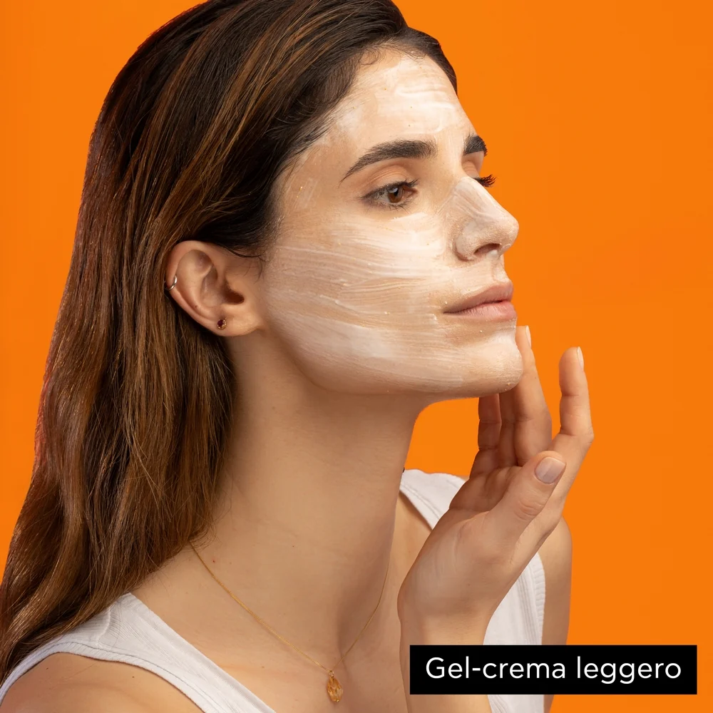 Express Beauty - Mascarilla facial iluminadora con naranja - Mascarilla facial iluminadora