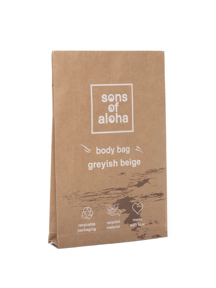 SONS OF ALOHA Bauchtasche Umhängetasche Brusttasche Sling Bag Zoll off-white in weiß günstig kaufen onesize