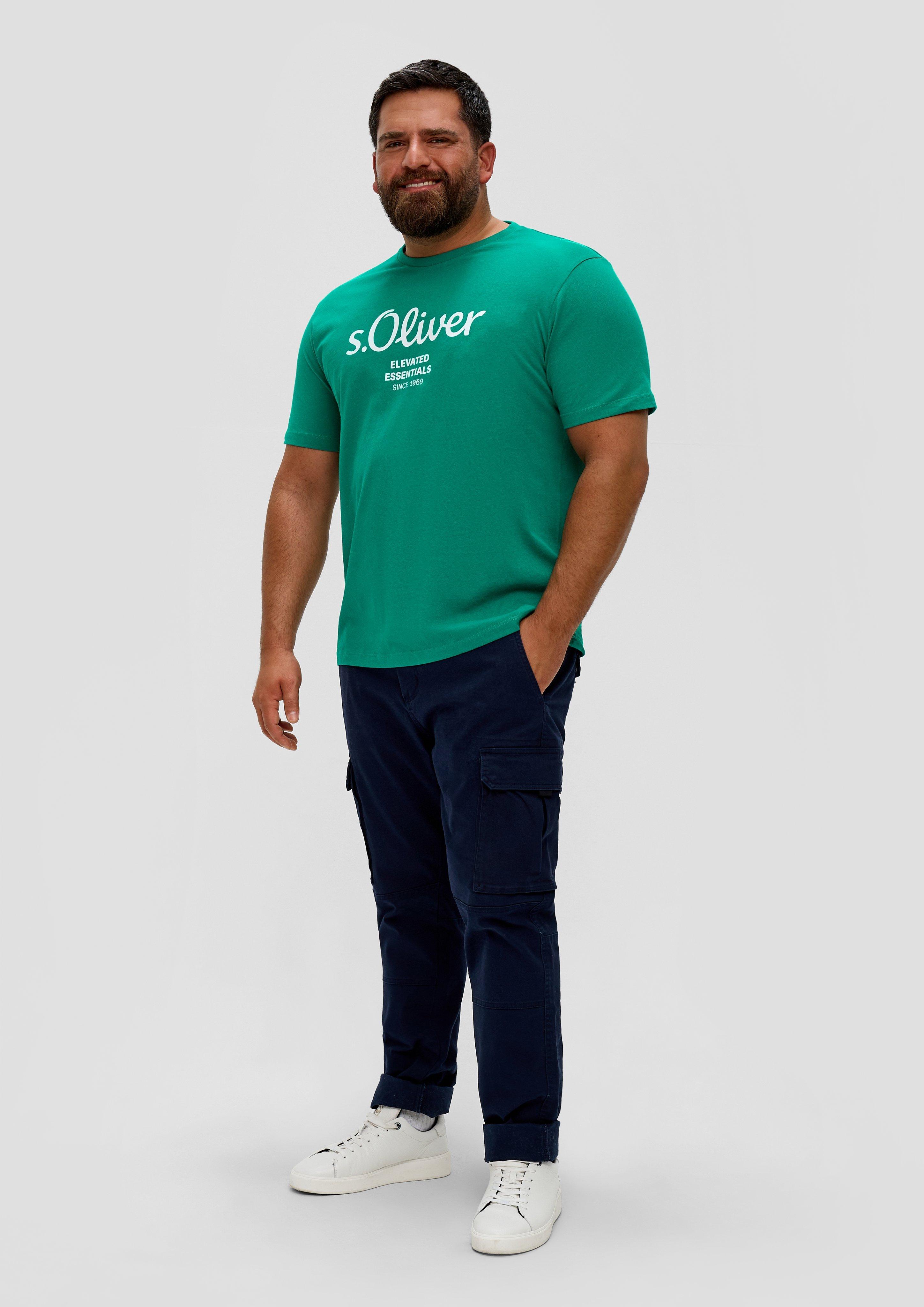 T-Shirt mit Label-Print  2148697-76D1