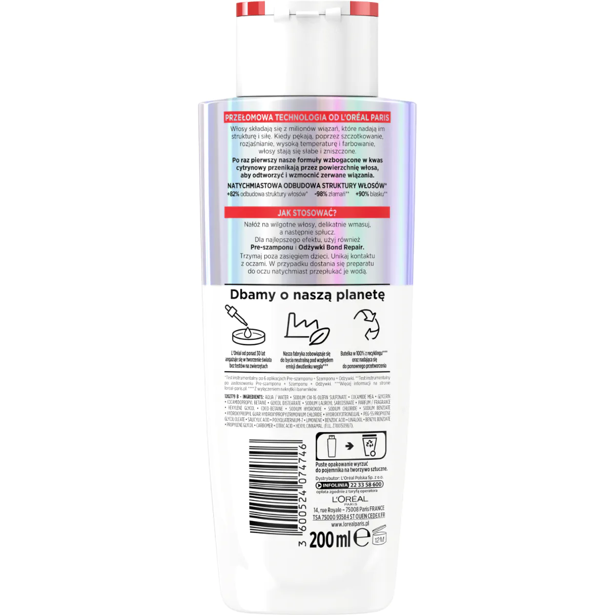 Elseve Bond Repair šampon za kosu