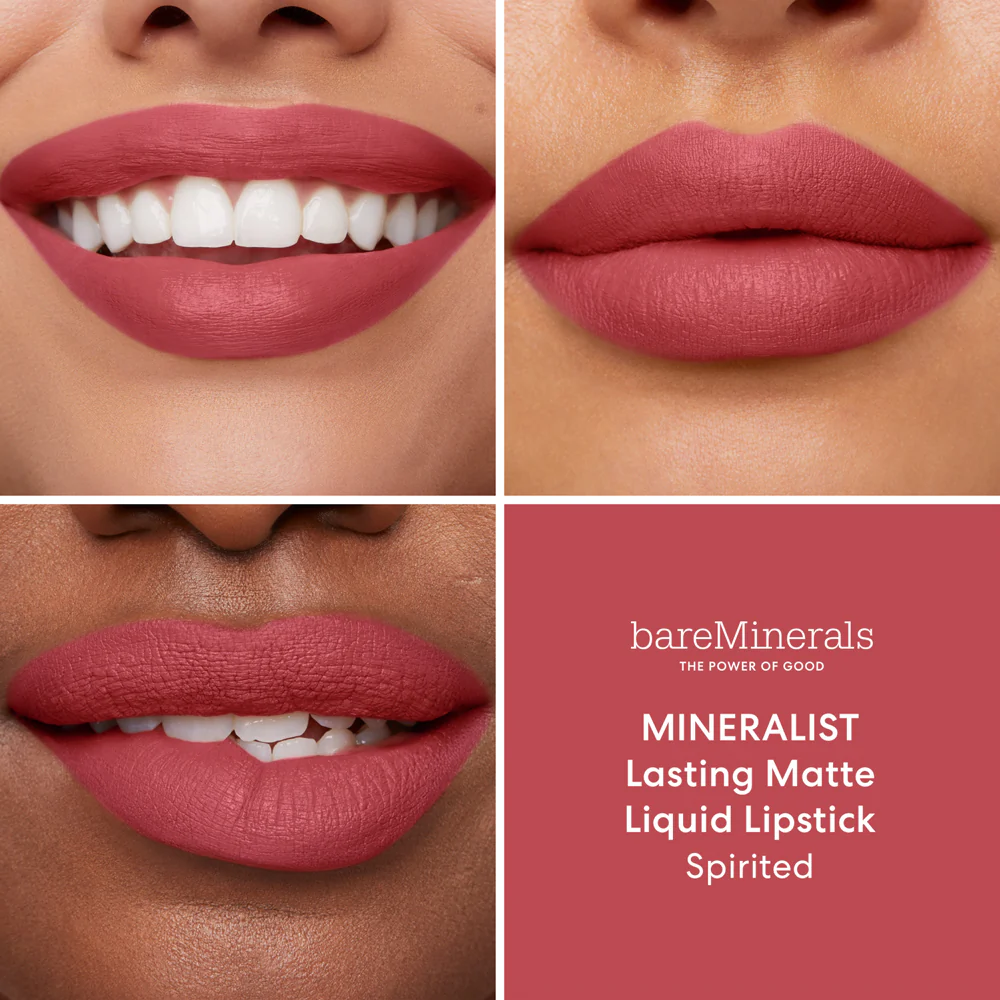 Batom Líquido Matte de Longa Duração Mineralist - Batom Matte, Batom