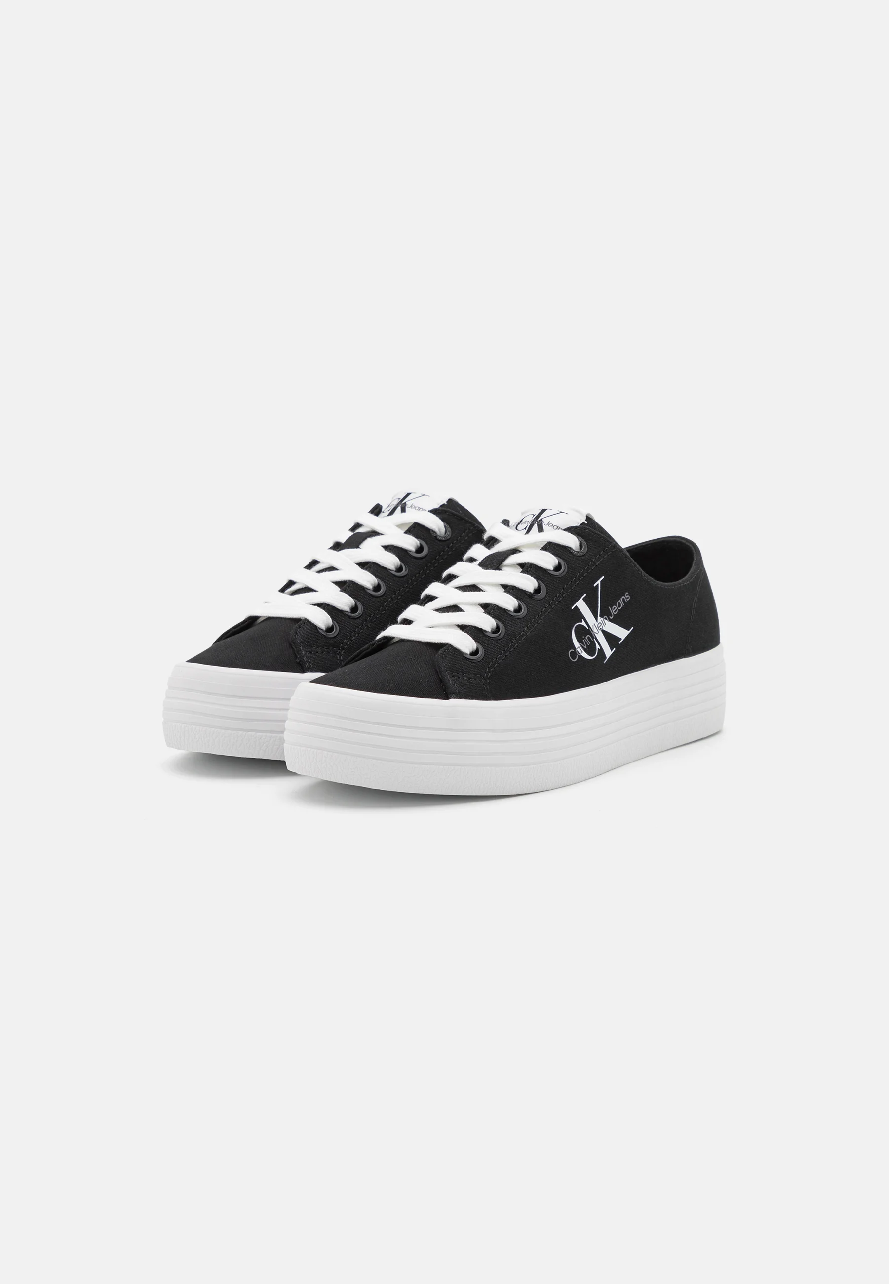 Calvin Klein Jeans FLATFORM ESSENTIAL MONO - Zapatillas bajas