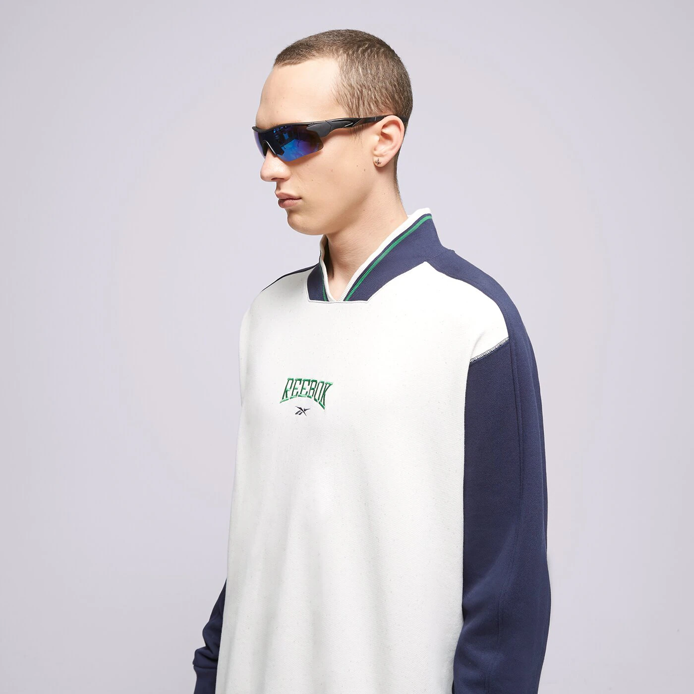 REEBOK SWEATSHIRT CL VAR FT CREW Weiß