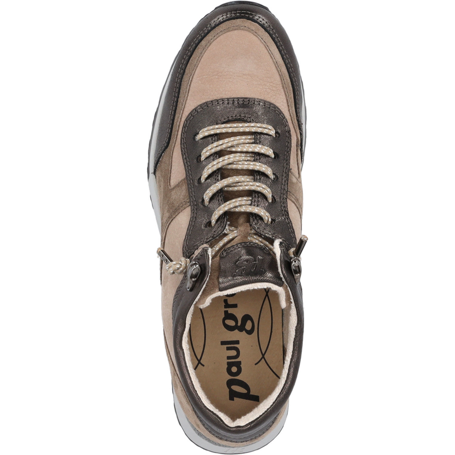 Paul Green 5200, Schnürschuhe, Damen, steel/antelope