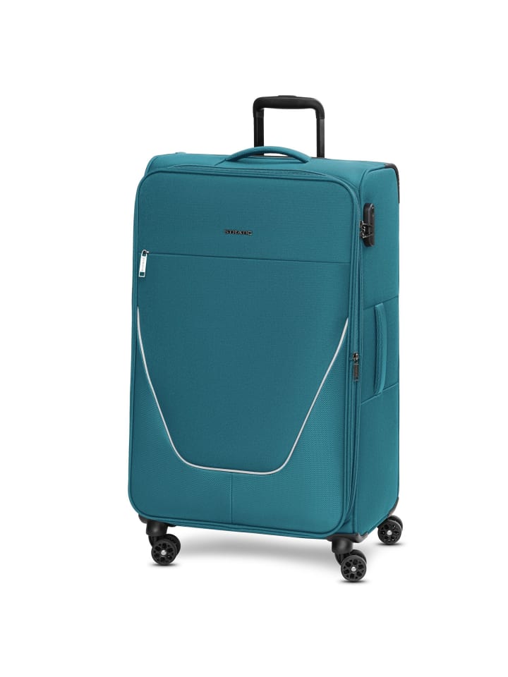 Stratic taska 4-Rollen Kofferset 3tlg. mit Dehnfalte in ocean blue günstig kaufen onesize