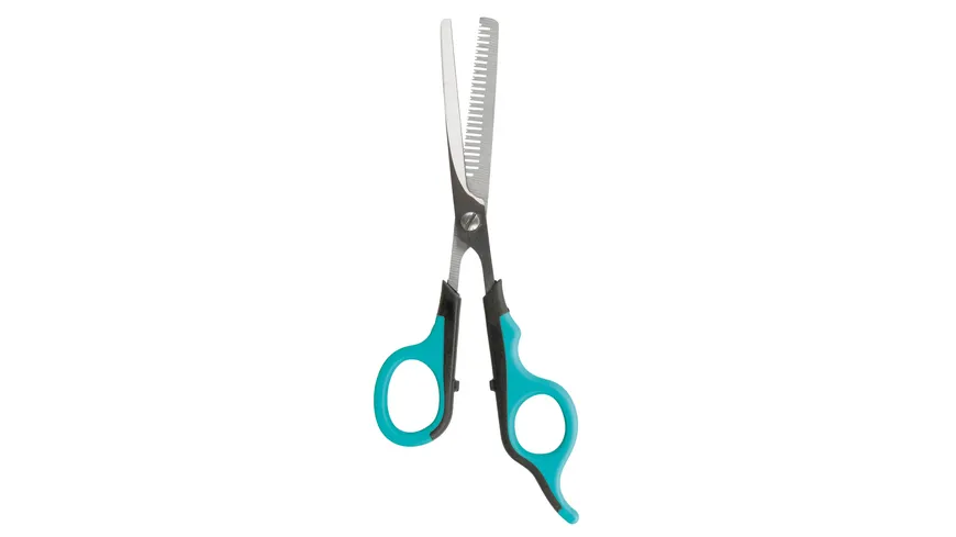 Trixie Effilierschere einseitig 18 cm Hunde Fellpflege