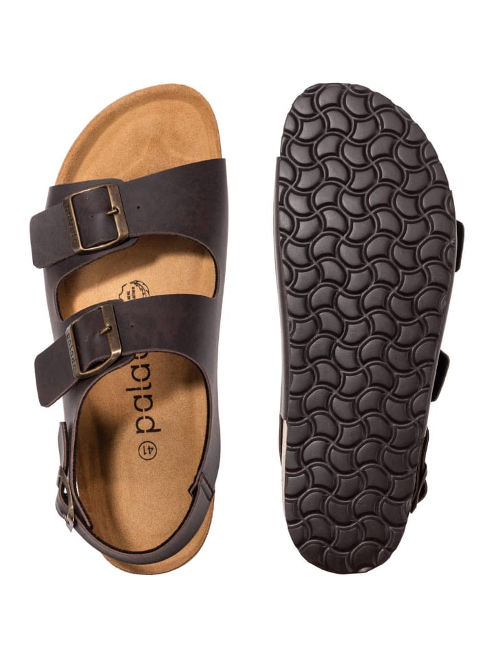 palado Klassische Sandalen in braun günstig kaufen