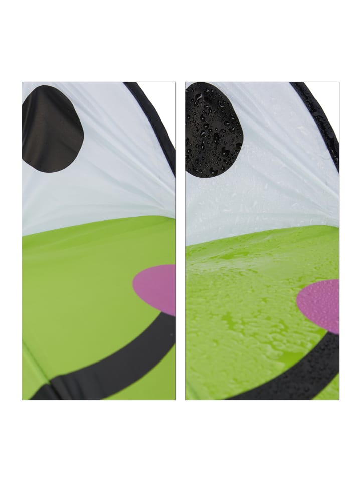relaxdays Kinderregenschirm Frosch in Grün günstig kaufen onesize