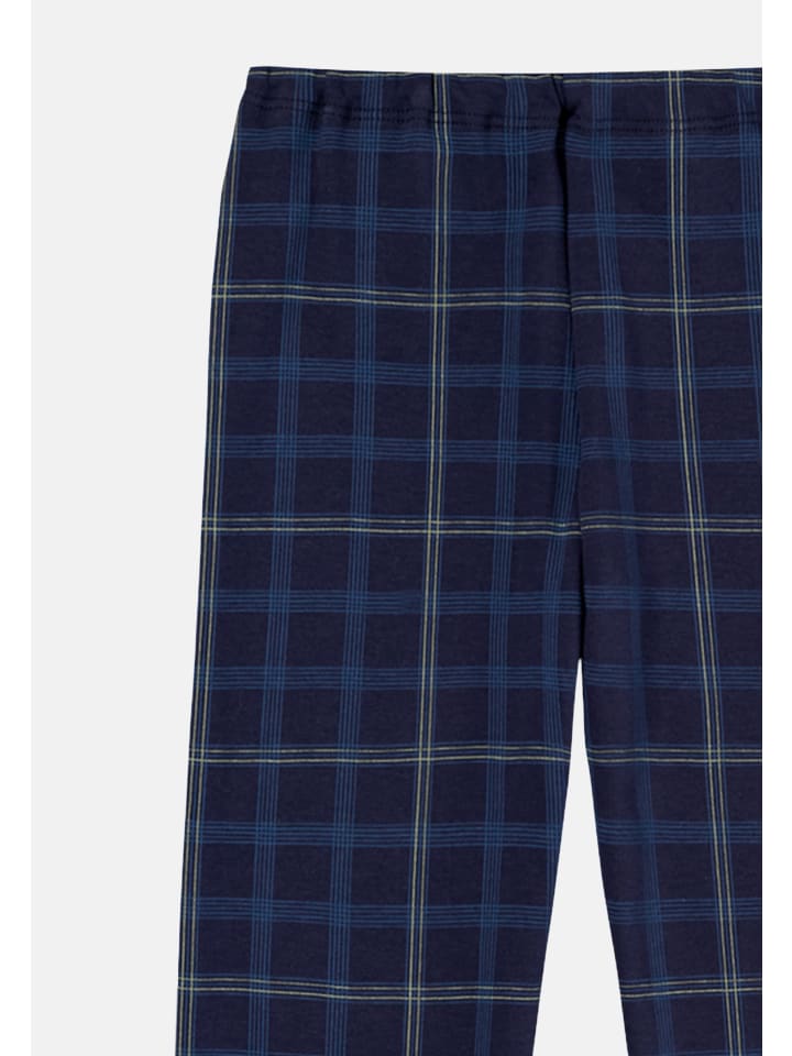 Schiesser Schlafanzug Boys World 2 in Blau günstig kaufen