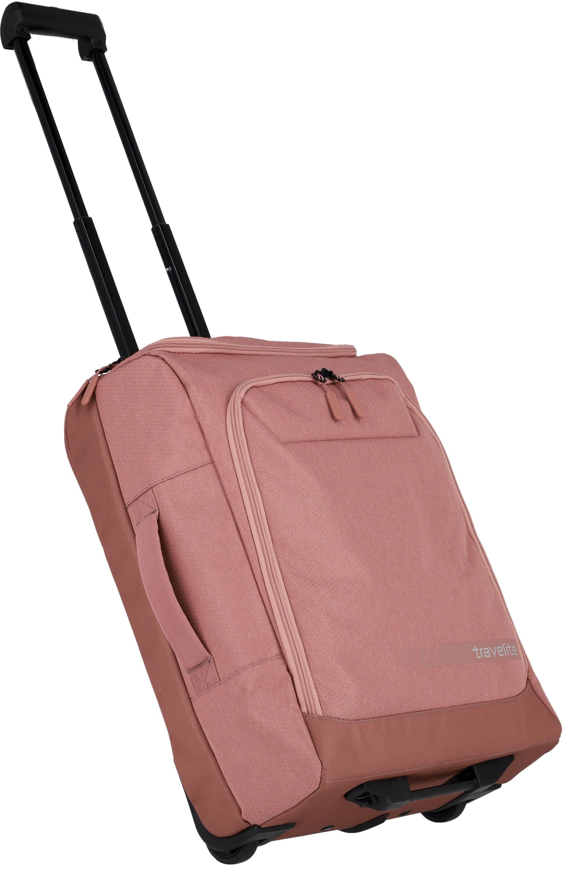 travelite Weichgepäck-Trolley Kick Off S, 55 cm, 2 Rollen, mit Trolleyfunktion