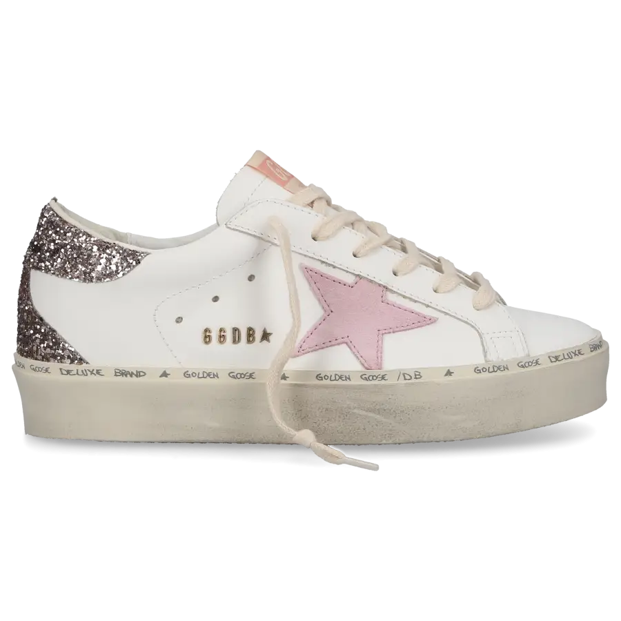 Golden Goose - Sneaker low HI STAR CLASSIC Kalbsleder - weiß