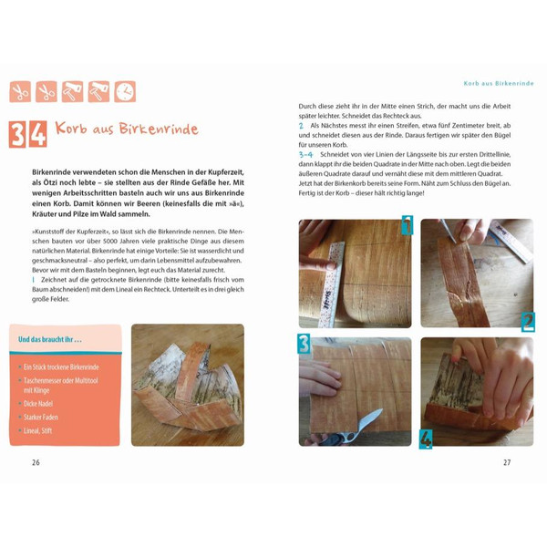 Das Outdoor-Bastelbuch - Kinderbuch