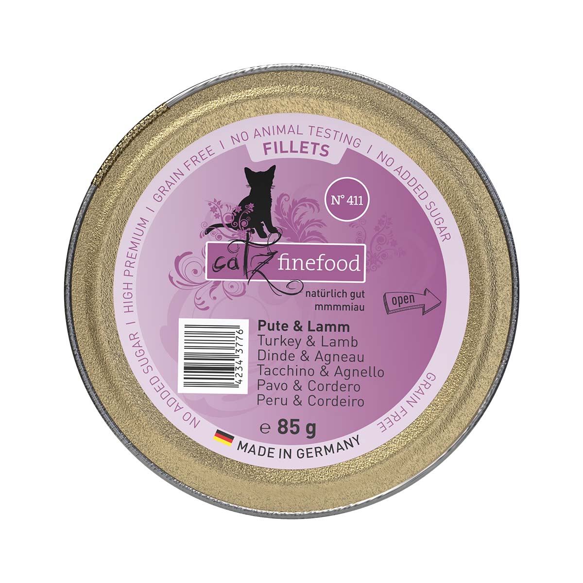 catz finefood Fillets N°411 Pute & Lamm in Jelly bei ZooRoyal