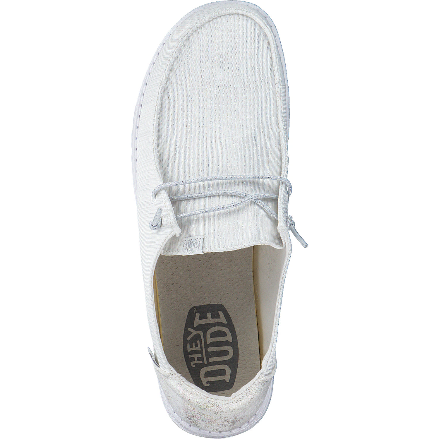 Hey Dude 40079, Schnürschuhe, Damen, weiss