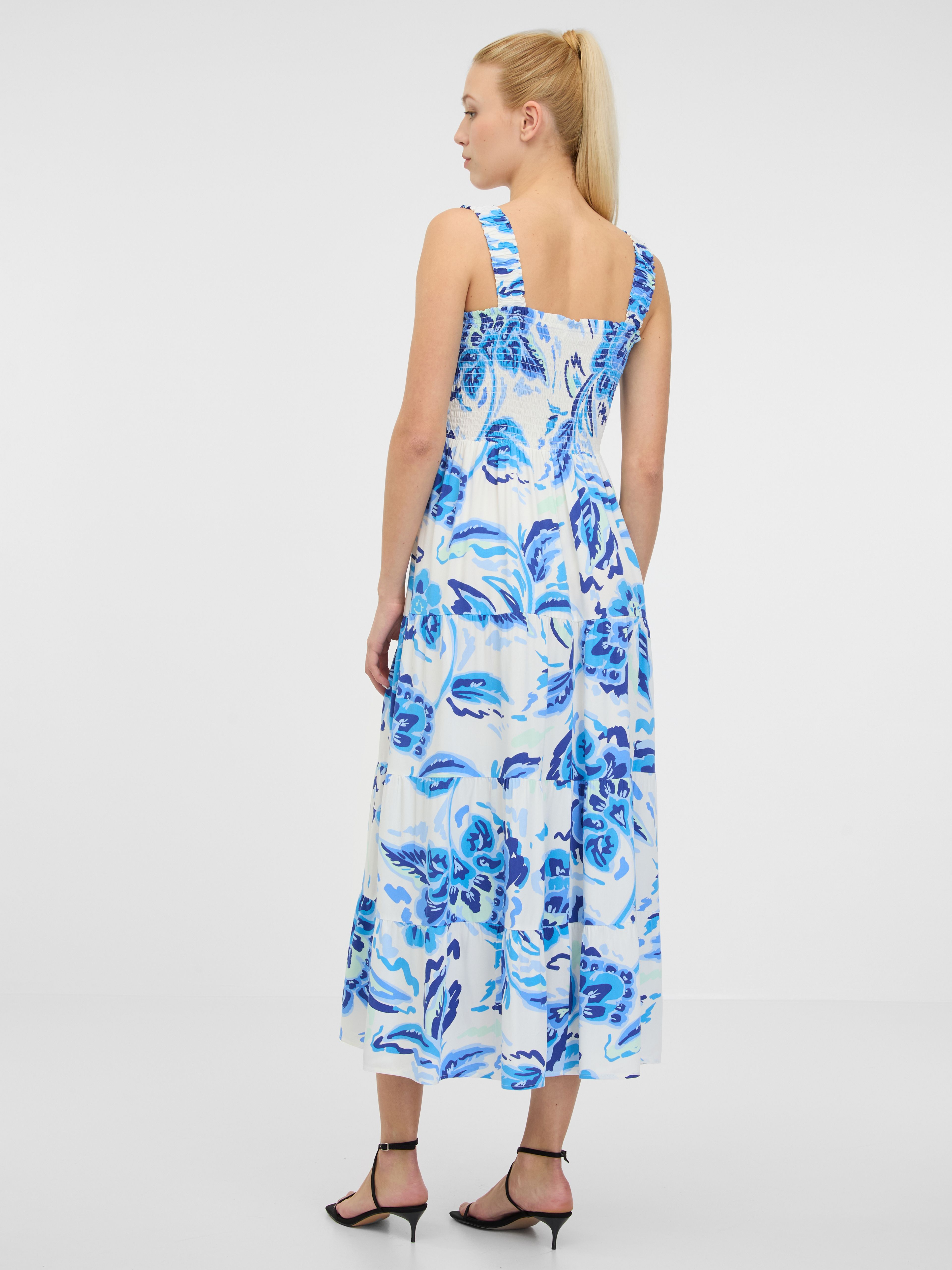 Blaues Damen Maxikleid ORSAY