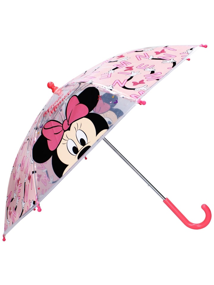 Disney Minnie Mouse Minnie Maus Regenregenschirm für Kinder Freundlicher in Rosa günstig kaufen onesize