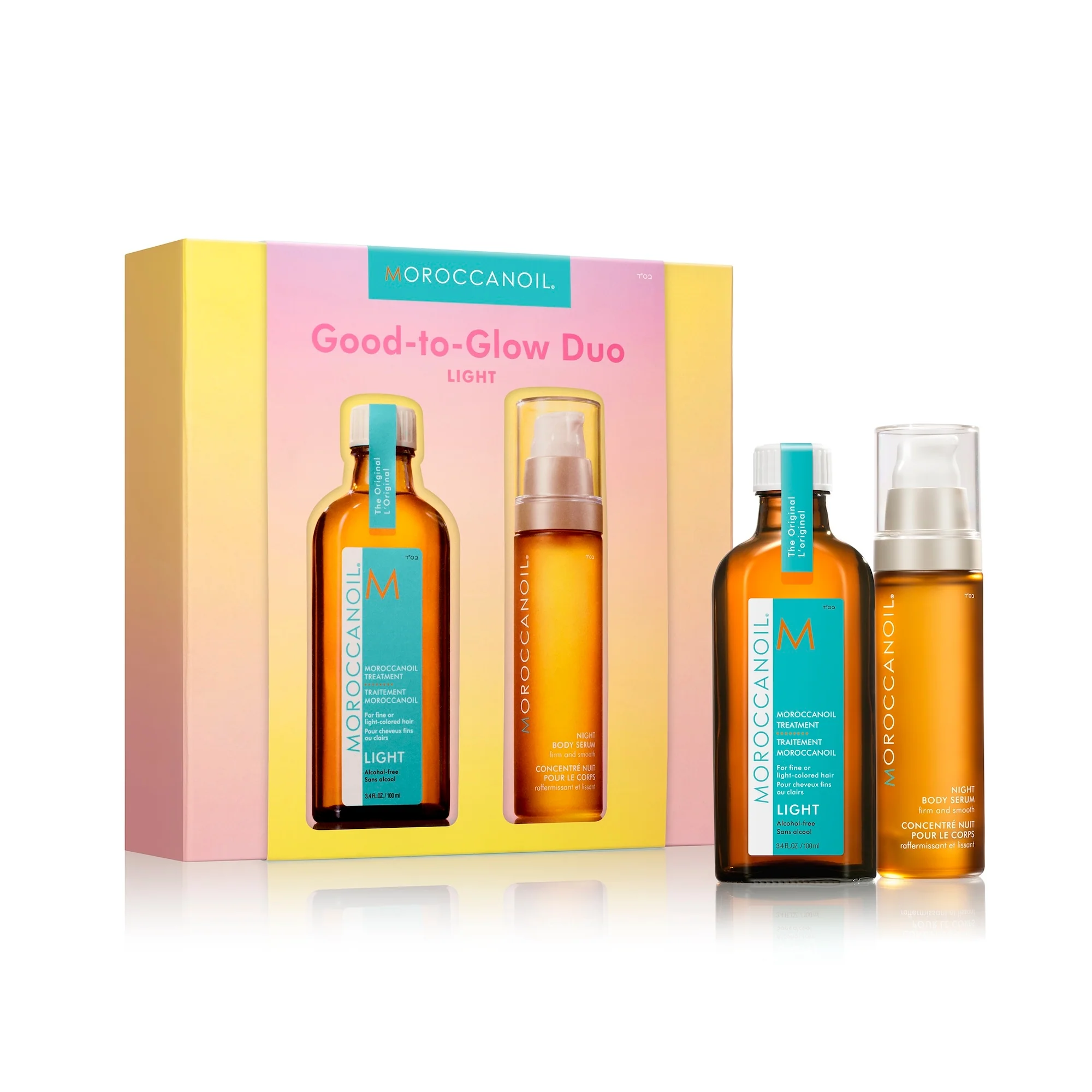 Treatment Good To Glow Duo - Light - Haarverzorgingscadeausets, voedende cadeauset