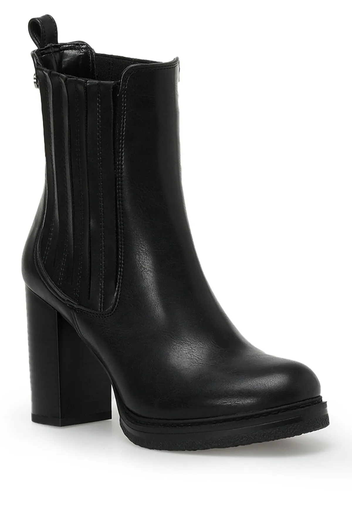 İnci  Stiefelette - Schwarz - Pfennigabsatz/Stiletto