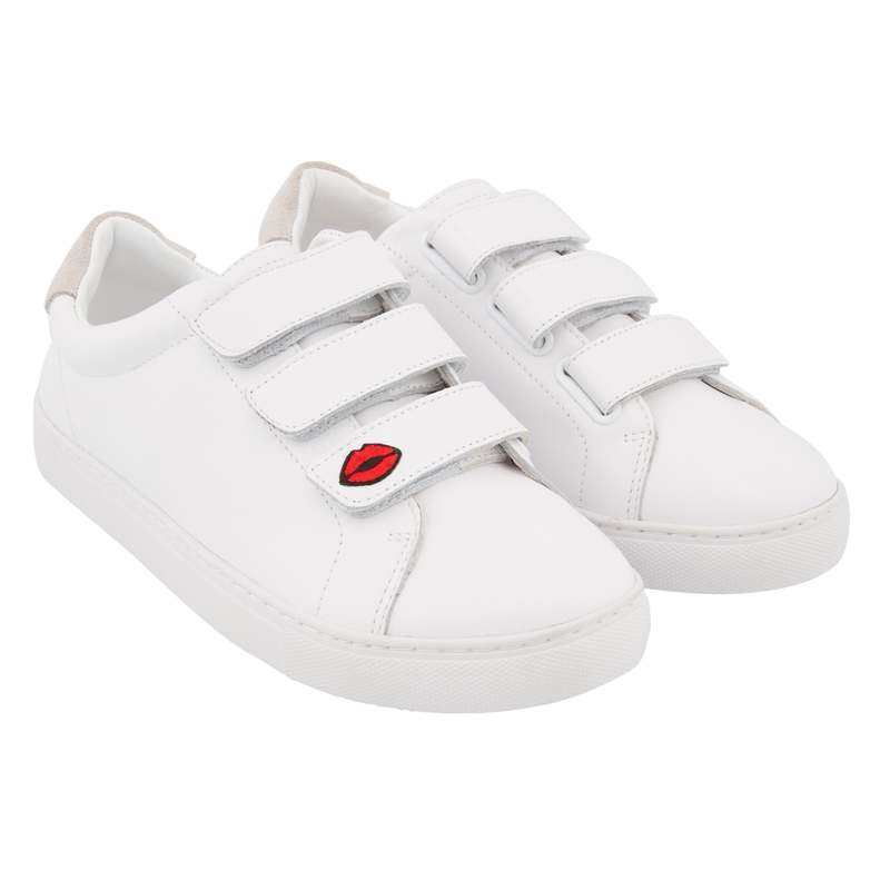 Baskets en cuir Edith legende blanc