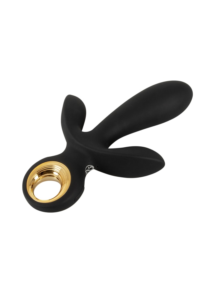 You2Toys Triple-Vibrator Inflatable Triple Vibrator in schwarz günstig kaufen 18,8 cm