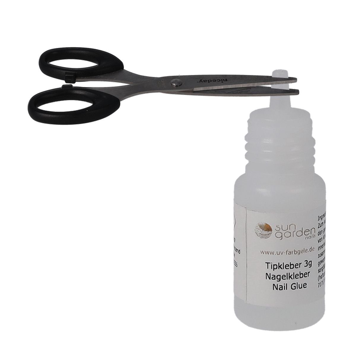 Sun Garden Nails Nageldesign Zubehör Tipkleber 3 x 3g - Nagelkleber