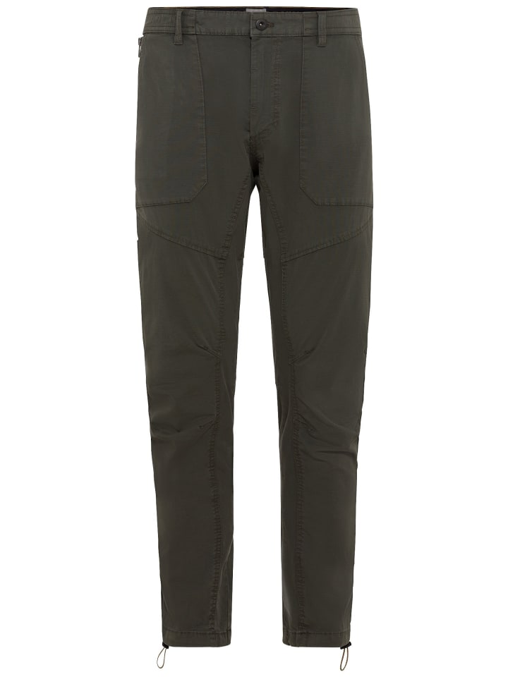 Camel Active Tapered Fit Worker Chino in Dunkelgrün günstig kaufen