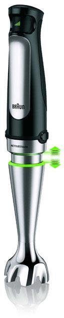 Braun Stabmixer MQ7025X MultiQuick 7, 1000 W, mit Schneebesen, 350ml Zerkleinerer, 600ml Mixbecher