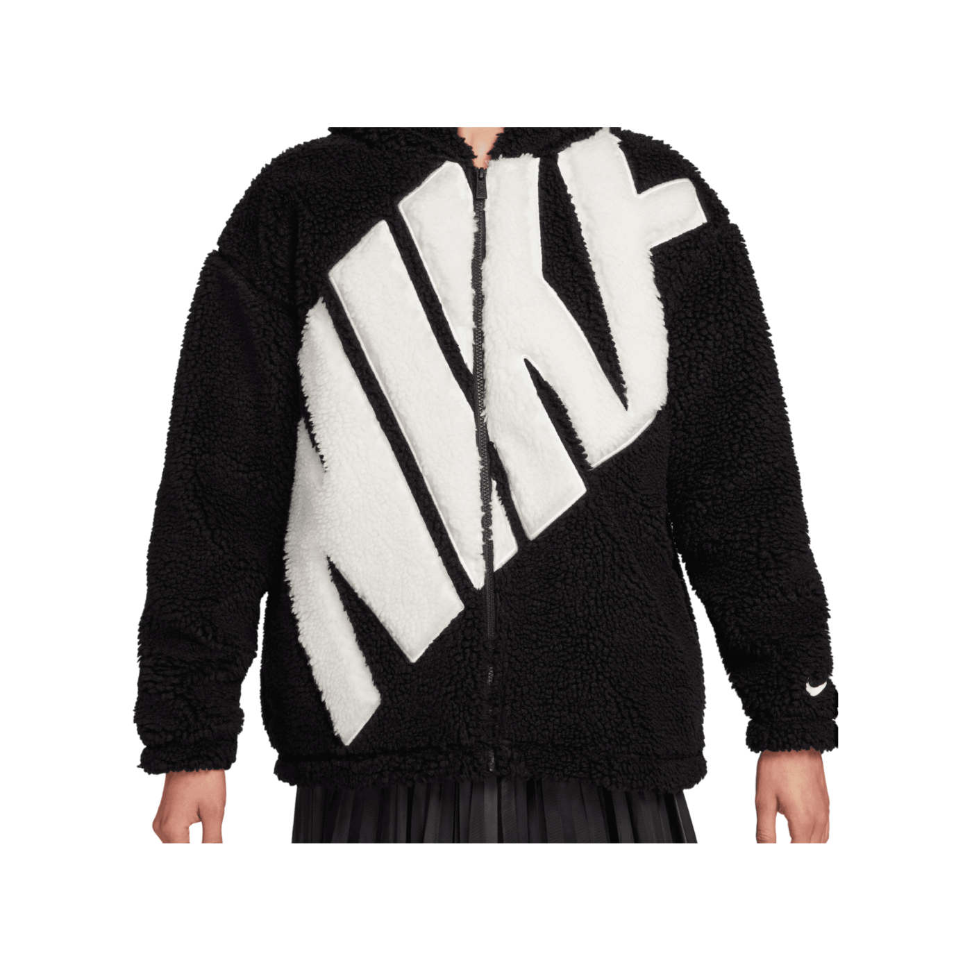 Nike Logo Jacke Damen Schwarz F010