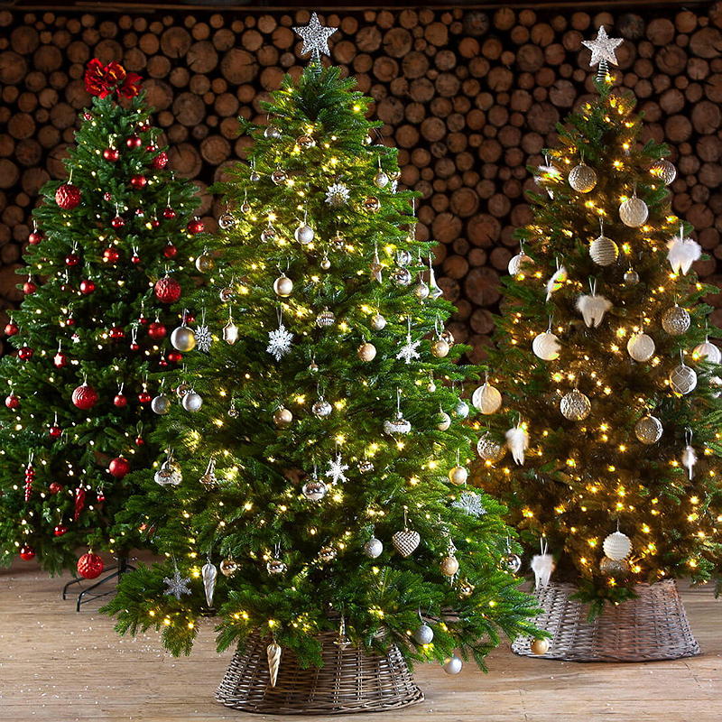 Home Geilo eksklusiv juletre 210 cm, 350 LED-lys