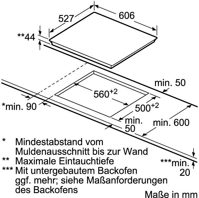 BOSCH Elektro-Kochfeld von SCHOTT CERAN® Serie 8 PKM675DP1D, mit Powerboost-Funktion