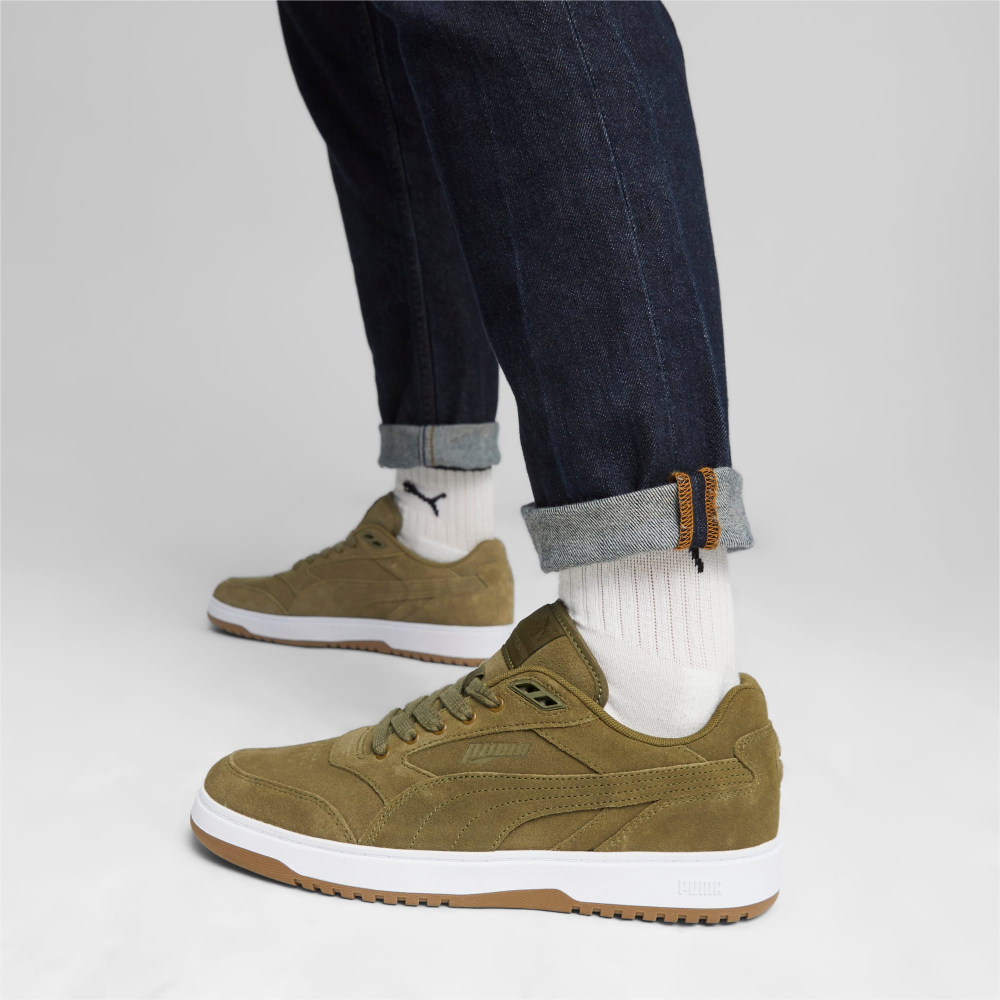 PUMA Doublecourt Suede 393749-01 / grün