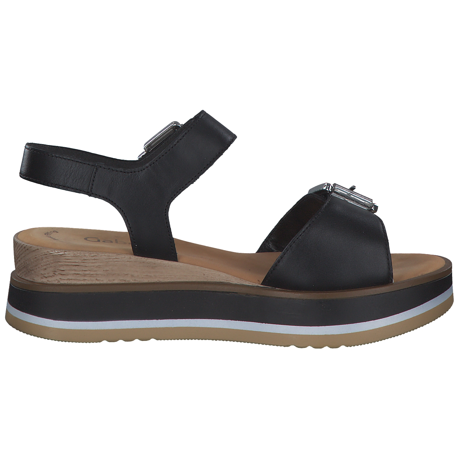 Gabor 84.684, Sandalen, Damen, Schwarz