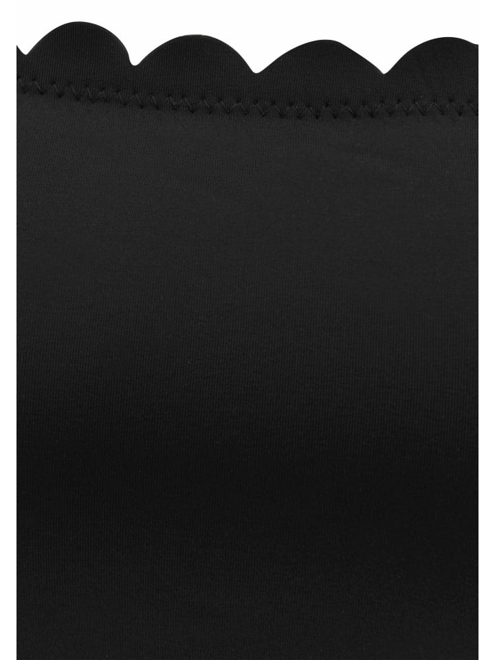 LASCANA Badeanzug in schwarz-weiß günstig kaufen