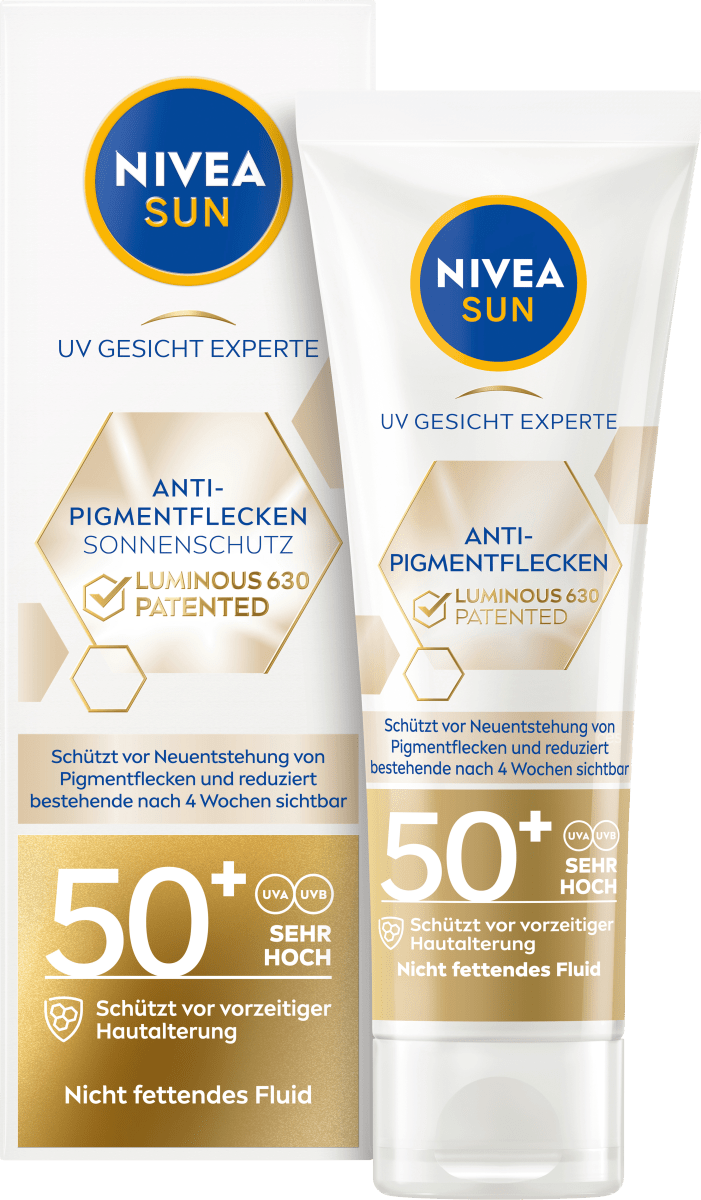 Sonnenfluid Gesicht Anti Pigmentflecken LSF 50+, 40 ml