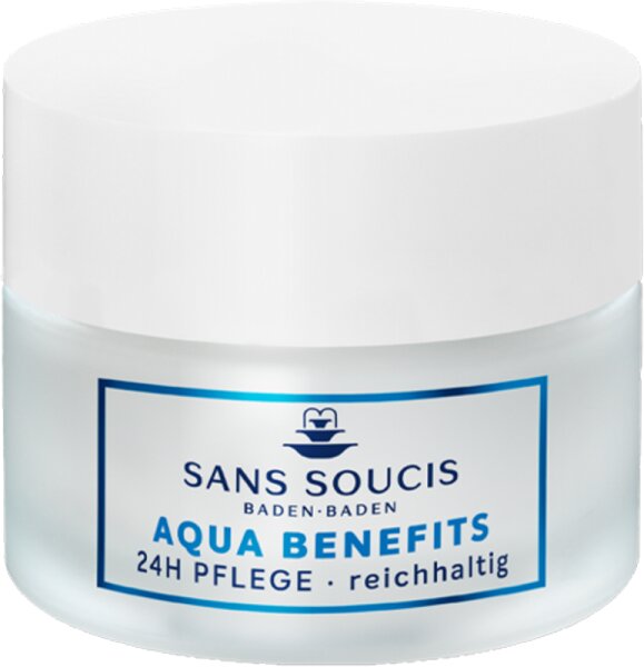 Sans Soucis Moisture Aqua Benefits 24h Pflege Reichhaltig Gesichtscreme